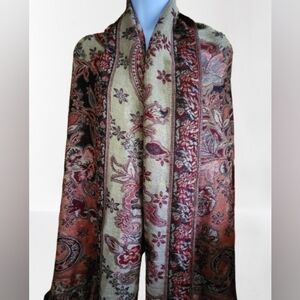 Dahlia Scarf/ Shawl/Wrap Rayon Blend